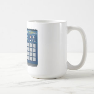 Mug Bleu de machine de tambour d'Akai MPC 2000xl
