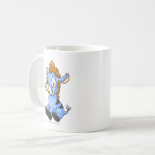 Mug Bleu de Moehog (Devant gauche)