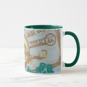 Mug Bleu de Seat de boîte de Supergirl