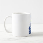 Mug Bleu Démangé De Neige (Gauche)