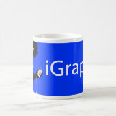 Mug bleu d'iGrapple (Centre)