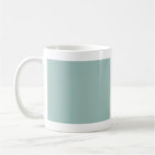 Mug Bleu d'oeuf de canard cool - ajouter son propre te (Gauche)