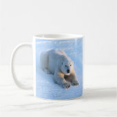 Mug Bleu d'ours blanc (Gauche)