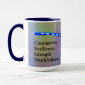 Mug Bleu Dragonfly Spirit Traits Combo 15oz (Gauche)