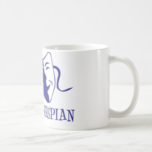 Mug bleu dramatique (Droite)