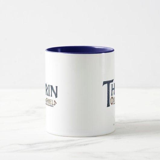 Mug Bleu du logo THORIN OAKENSHIELD™ (Centre)