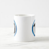Mug Bleu du numéro 10 (Centre)