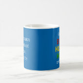 Mug Bleu | Écriture chrétienne | MOIS D'HISTOIRE NOIRE (Centre)