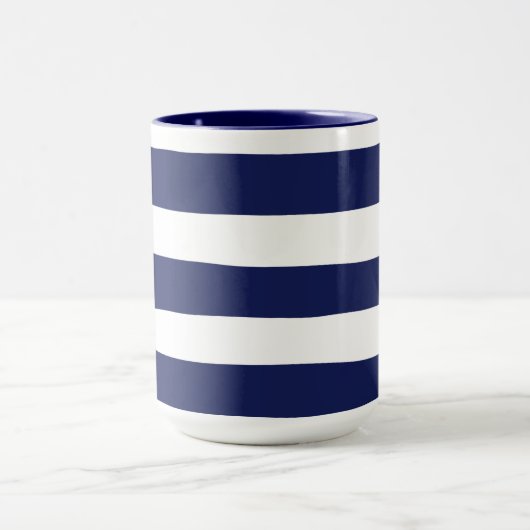 Mug Bleu et blanc (Centre)