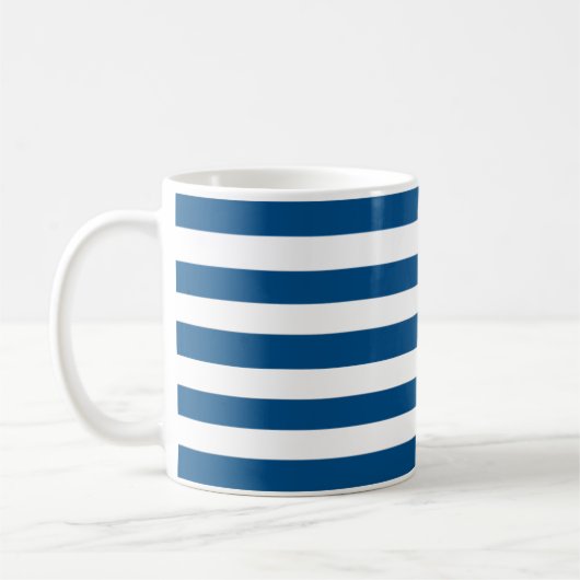 Mug Bleu et blanc (Gauche)