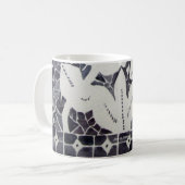 Mug Bleu et blanc (Devant gauche)