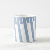 Mug Bleu et blanc en bande (Centre)