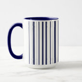 Mug Bleu et blanc - Foncé (Gauche)