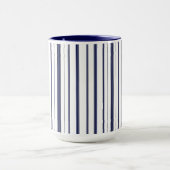 Mug Bleu et blanc - Foncé (Centre)