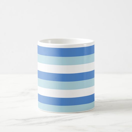 Mug Bleu et blanc rayé (Centre)