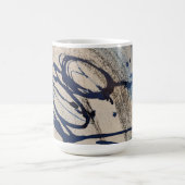 Mug Bleu et Gris Abstraits Ohs (Centre)