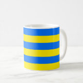 Mug Bleu et jaune (Devant droit)