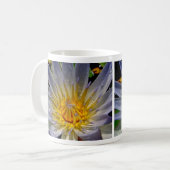 Mug Bleu et or de nénuphar (Devant gauche)