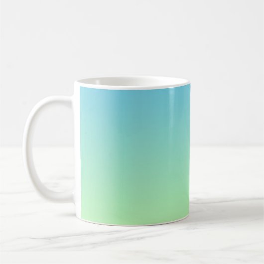 Mug Bleu et vert (Gauche)