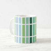 Mug Bleu et vert (Devant gauche)