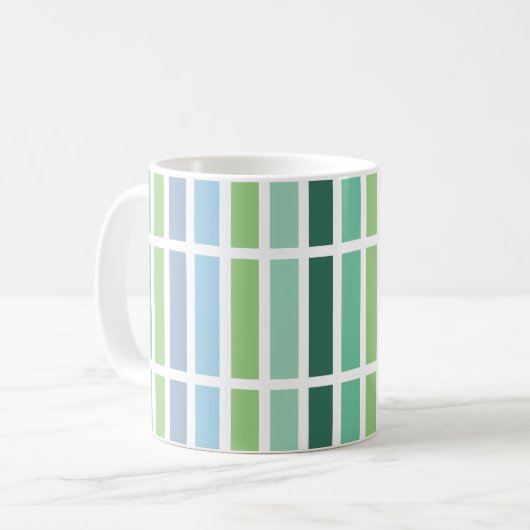 Mug Bleu et vert (Devant gauche)