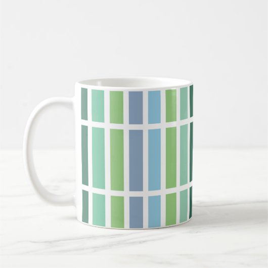 Mug Bleu et vert (Gauche)