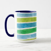 Mug Bleu et vert Bleu et Bleu (Gauche)