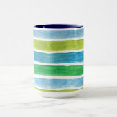 Mug Bleu et vert Bleu et Bleu (Centre)