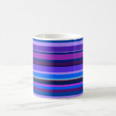 Mug Bleu et violet bandes horizontales (Centre)