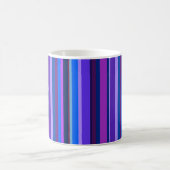 Mug Bleu et violet bandes verticales (Centre)