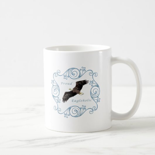 Mug Bleu fier d'Eagleholic (Droite)