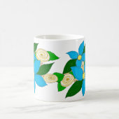Mug Bleu Floral Clair (Centre)