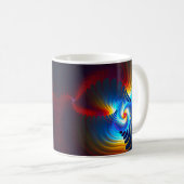 Mug Bleu gravitationnel (Devant droit)