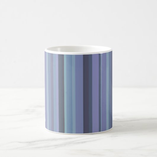 Mug Bleu-gris, bandes horizontales (Centre)