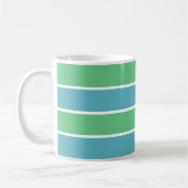 Mug Bleu / Gris vert Nom Musique (Gauche)