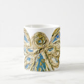 Mug Bleu Guardian Angel Coupes de café personnalisées (Centre)