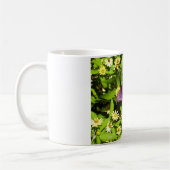 Mug Bleu iridescent pourpre avec des ailes de papillon (Gauche)