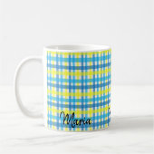 Mug bleu jaune (Gauche)