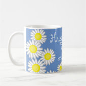 Mug Bleu Jaune et Blanc marmite de marmite dire (Gauche)