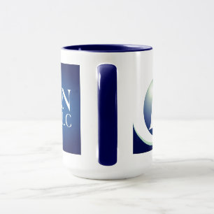 Mug bleu korban de 15 oz