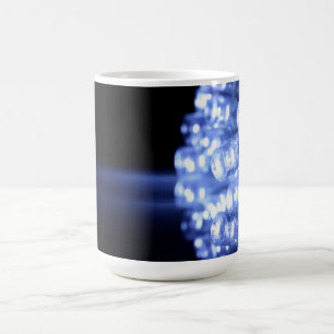 Mug Bleu LED lumières closeuse avec faisceau lumineux