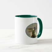Mug Bleu libellule (Devant droit)