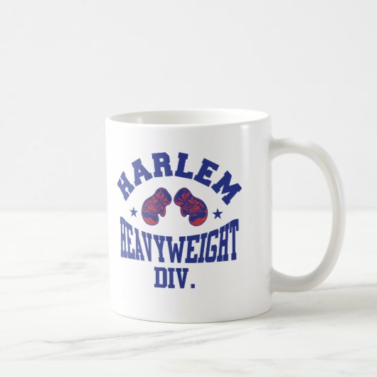 Mug Bleu lourd de Harlem (Droite)