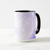 Mug Bleu Lune et Étoiles (Devant droit)