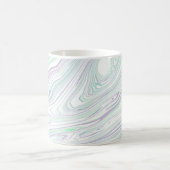 Mug Bleu marbré violet vert blanc (Centre)