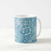 Mug Bleu Marigold William Morris motif (Devant droit)