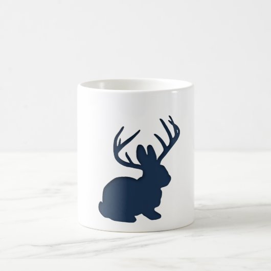 Mug Bleu marine de Jackalope (Centre)