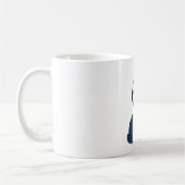 Mug Bleu marine de Jackalope (Gauche)