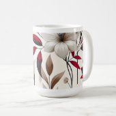 Mug Bleu marine et orange brûlé (Devant droit)