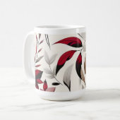 Mug Bleu marine et orange brûlé (Devant gauche)